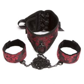 Scandal Posture Collar and Wrist Restraints