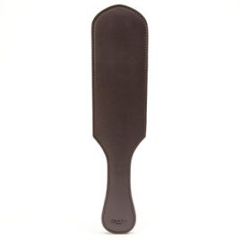 Coco de Mer Brown Leather Paddle