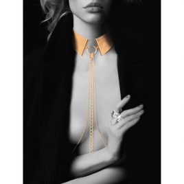 Bijoux Indiscrets The Magnifique Collection Gold Collar Harness Jewellery
