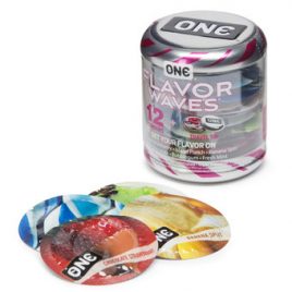 ONE Flavor Waves Condoms (12 Count)