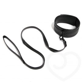 Bondage Boutique Faux Leather Collar and Leash