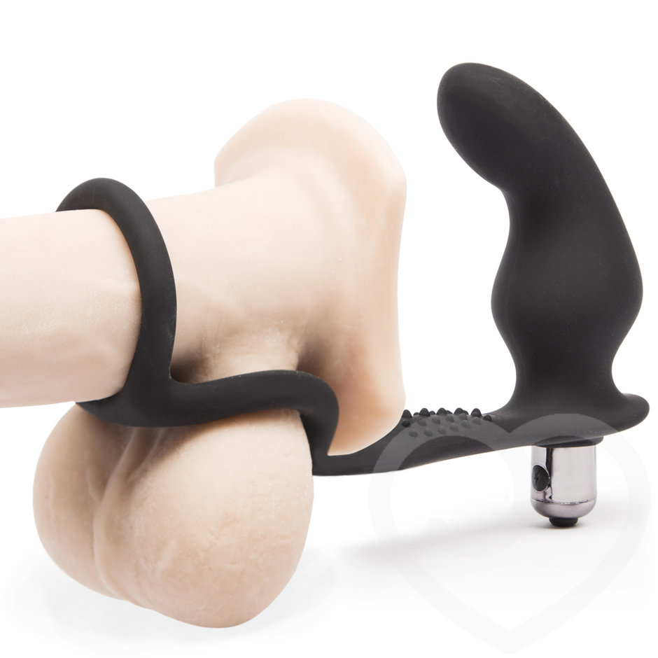 Rocks Off Ro-Zen Pro Twin Cock Ring with 10 Function Rechargeable Butt Plug