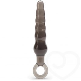 BASICS Beaded Anal Prober with Finger Loop 5.25 Inch