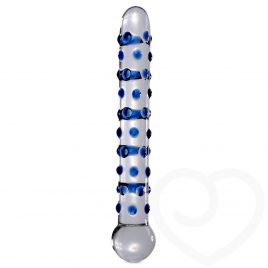Icicles No 50 Bumpy Textured Glass Dildo