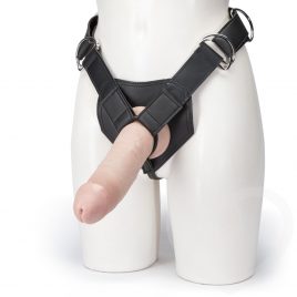King Cock Strap-On Harness Kit with Ultra Realistic Dildo 9 Inch