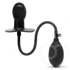 Cock Locker Inflatable Foam Core Ball Butt Plug 6 Inch