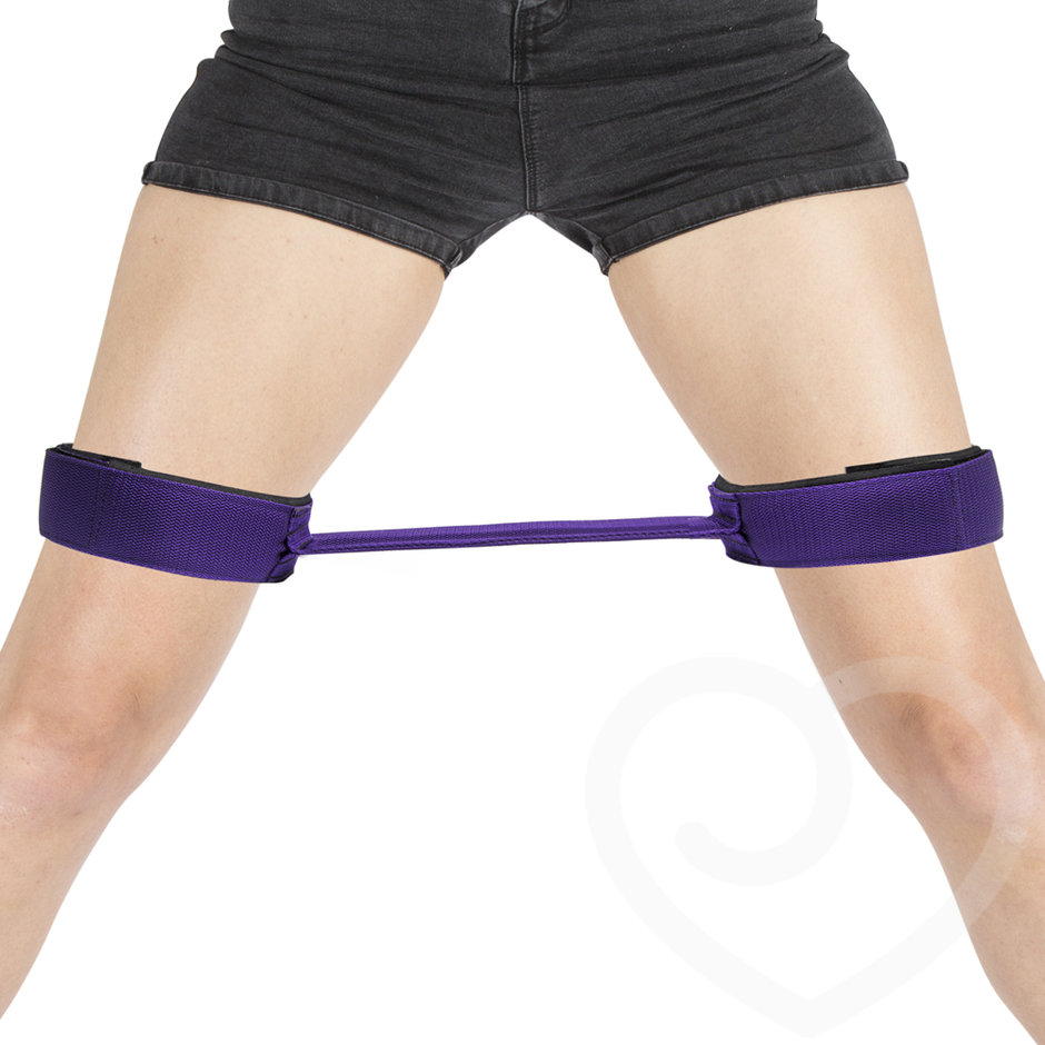 Purple Reins 12 Inch Thigh Spreader Bar