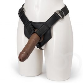 King Cock Strap-On Harness Kit with Ultra Realistic Dildo 8 Inch