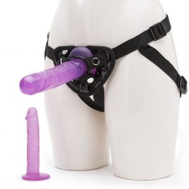 BASICS Strap-On Harness Kit with 2 Dildos