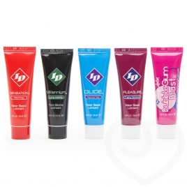 ID Lubricants Assorted Travel Pack (5 x 0.4 fl oz)