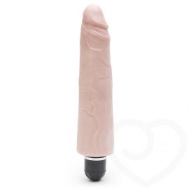 King Cock Extra Quiet Realistic Dildo Vibrator 9 Inch