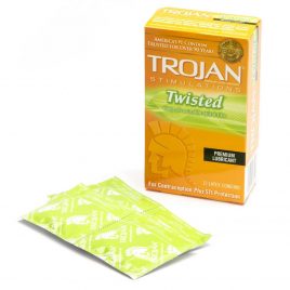 Trojan Twisted Pleasure Condoms (12 Count)