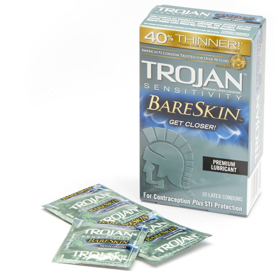 Trojan Sensitivity BareSkin Thin Condoms (10 Count)