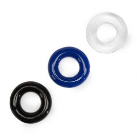 BASICS Donut Cock Ring Multipack (3 Count)