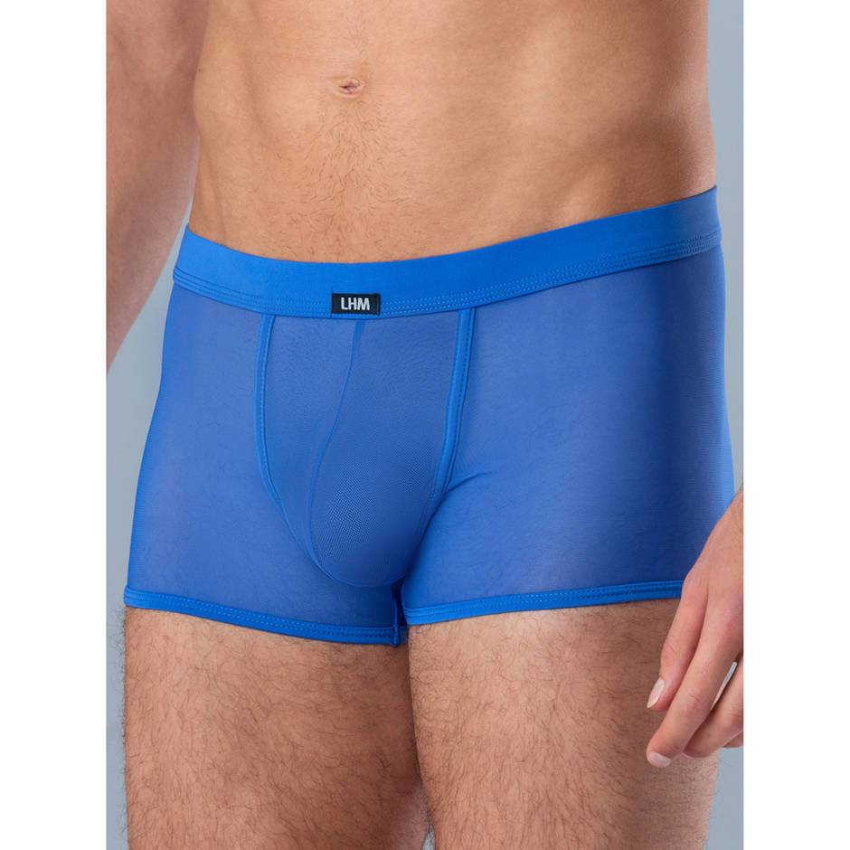 LHM Blue Mesh Boxer Shorts