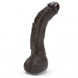 Doc Johnson Black Thunder Realistic Vac-U-Lock Dildo 9 Inch