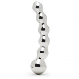 Desire Luxury Beaded Stainless Steel Dildo