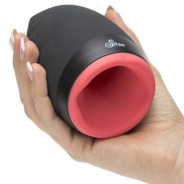 Smile USB Rechargeable Warming Blow Job Male Masturbator