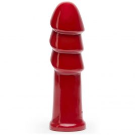 Doc Johnson American Bombshell Cherry Triple Ripples Large Dildo