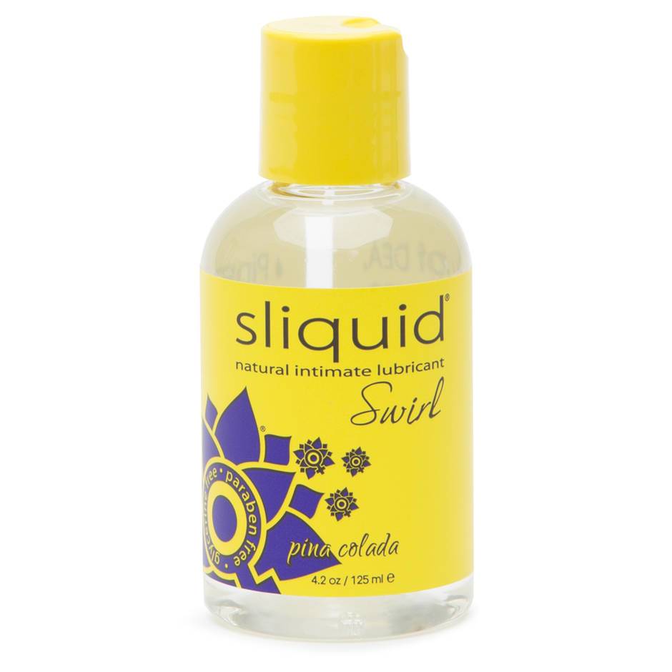 Sliquid Swirl Pina Colada Flavored Lubricant 4.2 fl oz