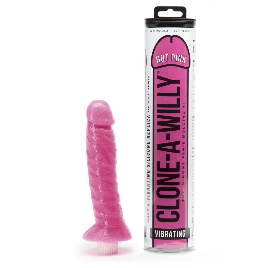 Clone-A-Willy Vibrator Molding Kit Hot Pink