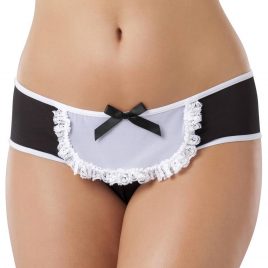 Lovehoney Fantasy Crotchless French Maid Ruffle-Back Panties