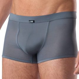 LHM Grey Microfiber & Mesh Boxer Shorts