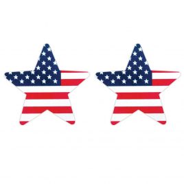 Peekaboos Stars and Stripes Nipple Pasties (2 Pack)