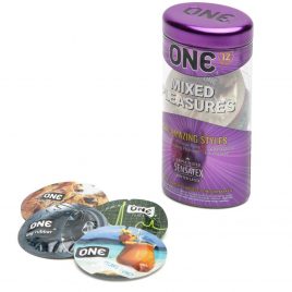 ONE Mixed Pleasures Condoms (12 Pack)