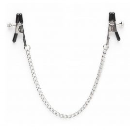 Nipple Play Adjustable Nipple Clamps with Chain