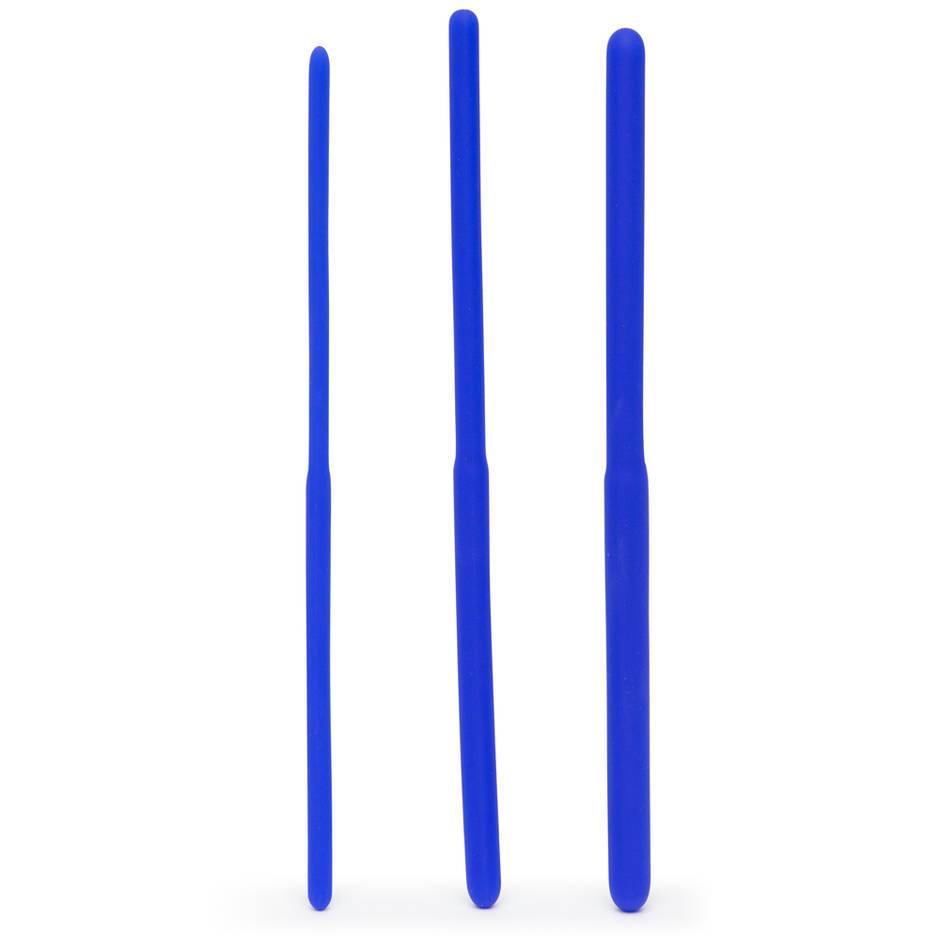 Master Series Silicone Urethral Sound Set (3 Pieces)