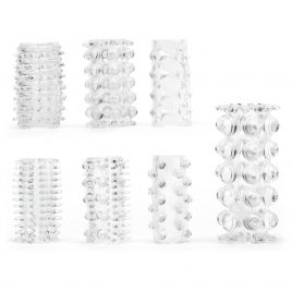 BASICS Textured Penis Sleeve Set (7 Pack)