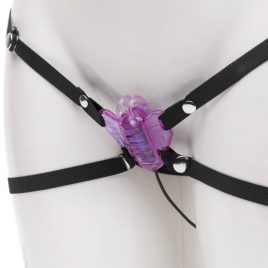 BASICS Butterfly Strap-On Hands-Free Vibrator