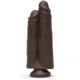 King Cock Realistic Suction Cup Twin Dildo 9 Inch