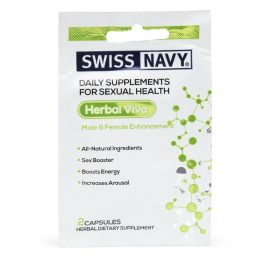 Swiss Navy Unisex Herbal Supplement (2 Capsules)