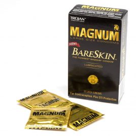 Trojan Magnum Large BareSkin Extra Thin Condoms (10 Count)
