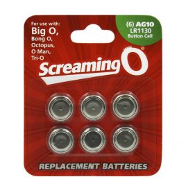 Screaming O LR54 Batteries (6 Pack)