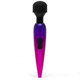 Lovehoney Deluxe Rechargeable Mini Metallic Massage Wand Vibrator