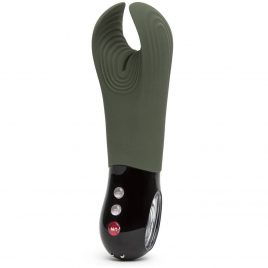 Fun Factory Manta Green Rechargeable Vibrating Male Stroker