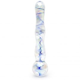 Icicles No 8 Wavy Glass Dildo