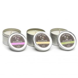 Earthly Body Trio 3-in-1 Mini Massage Candles (3 x 2oz Pack)