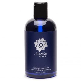 Sliquid Satin Lubricant Personal Intimate Moisturizer 8.6 fl oz