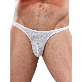 Male Power Stretch Lace Sexy Thong
