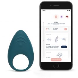 Lovely App Controlled Vibrating Couple’s Love Ring