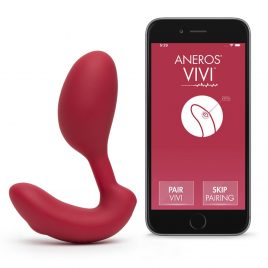Aneros Vivi App Controlled Vibrating Kegel Exerciser with Clitoral Stimulator