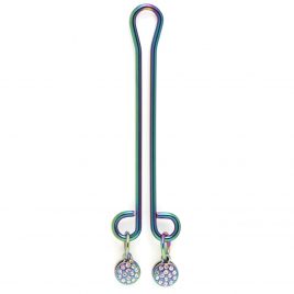 Bondage Boutique Jeweled Rainbow Clitoral Clamp