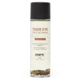 EXSENS Tiger Eye Macadamia Massage Oil 3.4 fl oz