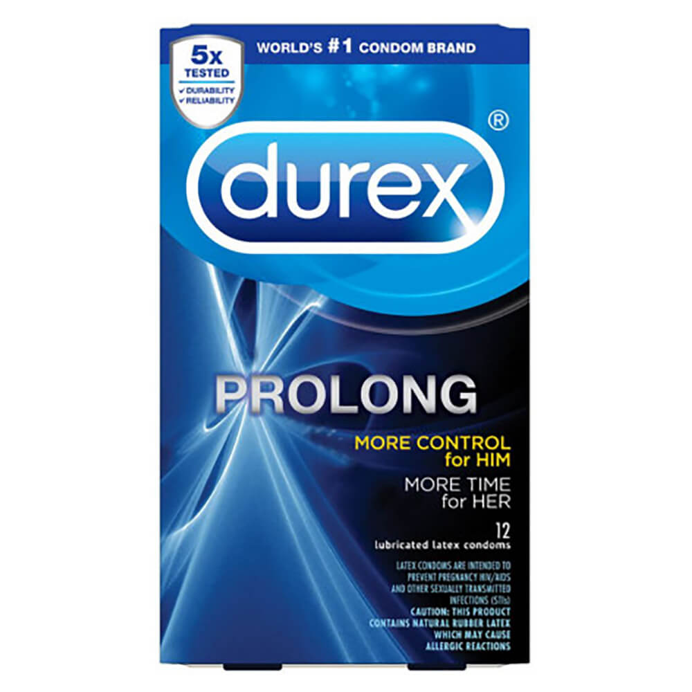 Durex Prolong Condoms - 36-Pack