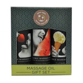 Earthly Body Edible Massage Oil Gift Set