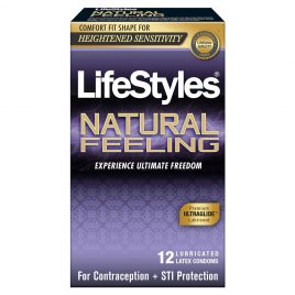 Lifestyles Natural Feeling Condoms - 12 pack